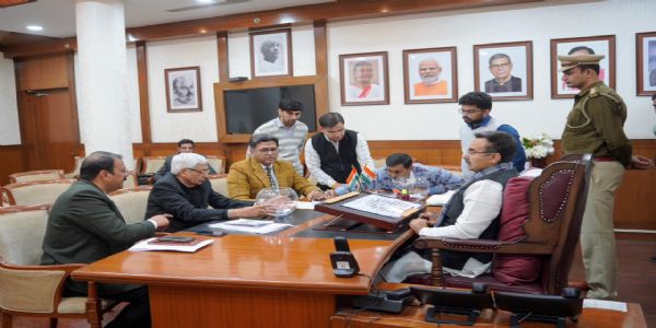 विधानसभायाः शीतकालीनसत्राय प्रश्नकालः ड्रा-प्रक्रियया निश्चितः अभवत्।