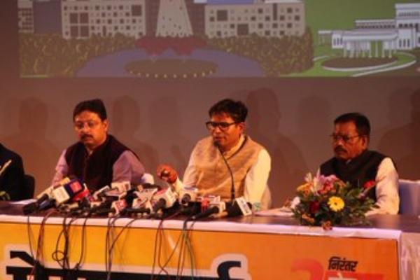 मंत्री ओ पी चौधरी की प्रेस वार्ता मंत्री ओ पी चौधरी की प्रेस वार्ता