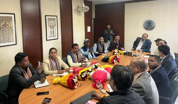 त्रिपुरा टूरिज्म का प्रतिनिधमंडल की मध्य प्रदेश टूरिज्म बोर्ड और पर्यटन भवन में बैठक त्रिपुरा टूरिज्म का प्रतिनिधमंडल की मध्य प्रदेश टूरिज्म बोर्ड और पर्यटन भवन में बैठक