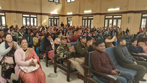 कार्यक्रम में मौजूद उद्यमी।