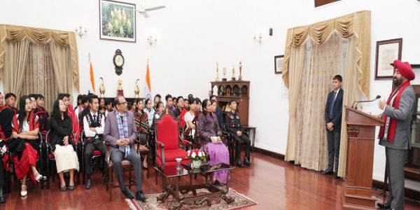 लोक भवने मानितः असमनगालैंडयोः स्थापनादिवसः