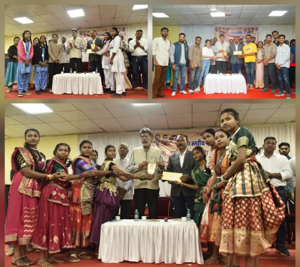 जिला स्तरीय युवा महोत्सव में विजेताओं को विधायक किरण देव ने किया पुरस्कृत