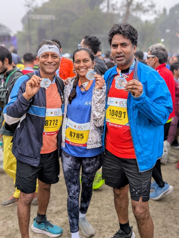 टाटा स्टील 25 किमी कोलकाता मैराथन में मुरहू के शंकर साबू ने रचा इतिहास