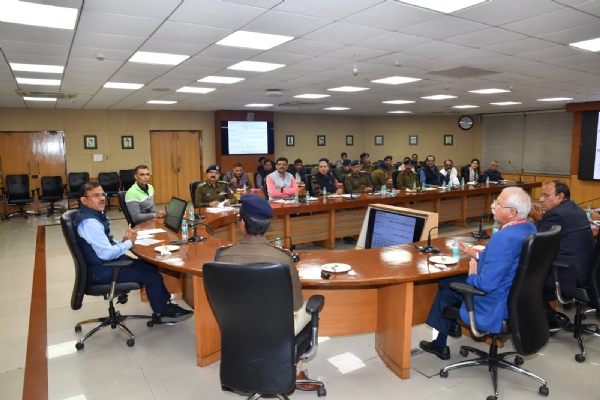 एडीजी ने बैठक लेकर सौंपी जिम्‍मेदारियाँ