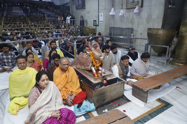 जस्टिस पंचोली ने किए महाकाल दर्शन