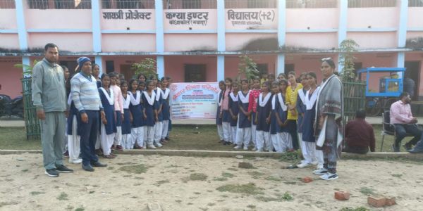 नवादामध्ये चतुर्विंशतिदिनस्य रानीलक्ष्मीबाई आत्मरक्षा प्रशिक्षणः सम्पन्नः