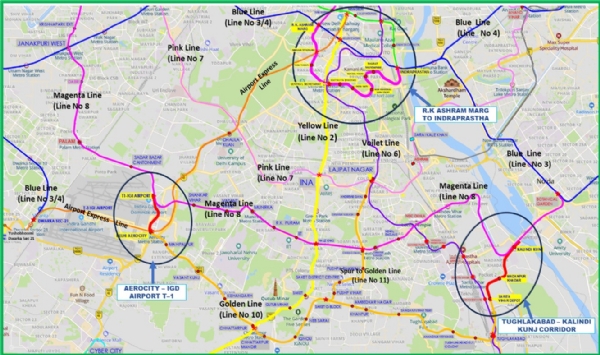 परियोजना से जुड़ा मानचित्र