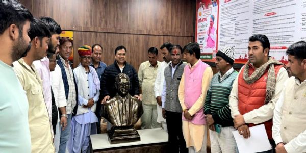 मेघवाल समाजस्य 20तमः सामूहिक विवाहः प्रतिभा सम्मान समारोहश्च 28 जनवरी 2026 दिनांके