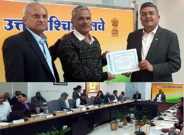 राजभाषा हिंदी में कार्य करना हमारा संवैधानिक एवं नैतिक दायित्व : उत्तर पश्चिम रेलवे महाप्रबंधक अमिताभ