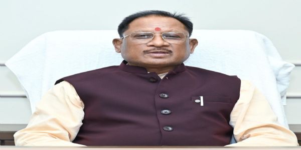 रायपुरम् : मुख्यमंत्री  सायोऽद्य राजनांदग्रामे  हुतात्मनो गैंदसिंह नायकस्य प्रतिमा अनावृता