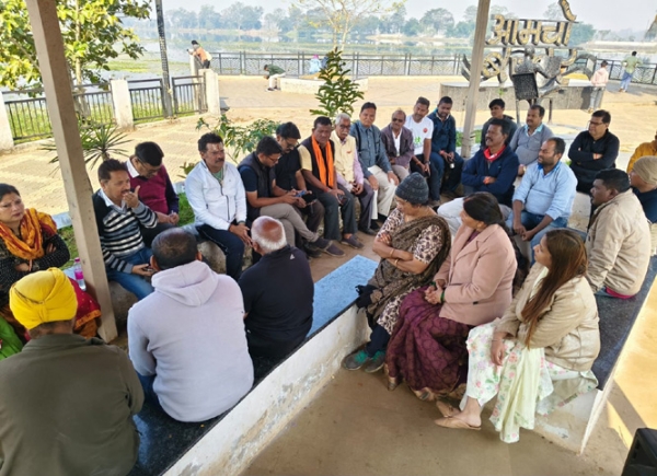 नगरवासियों के भागीदारी सें मनाया जायेगा दलपत सागर में दीपोत्सव - संजय पांडे