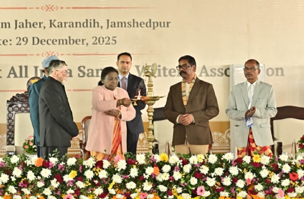 ओलचिकी शताब्दी समारोह में देश की राष्ट्रपति द्रौपदी मुर्मू