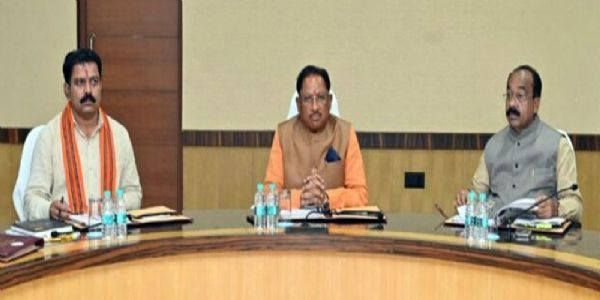 मुख्यमंत्री सायस्य अध्यक्षतायां वर्षस्य अन्तिमं मन्त्रिपरिषद्-आयोजनम् अद्य