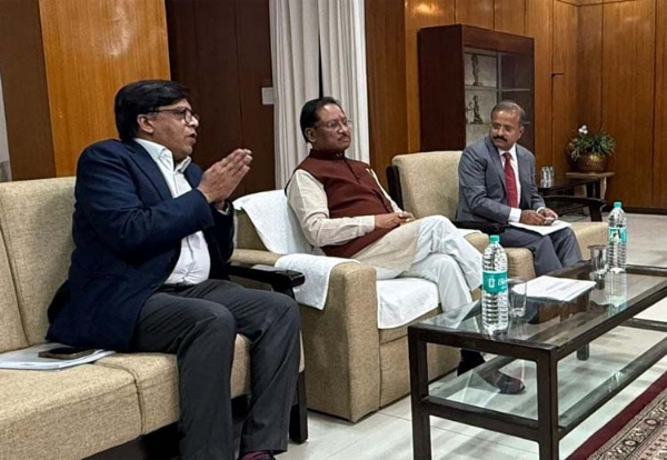 मुख्यमंत्री साय के समक्ष पिन (प्रेशर इरिगेशन नेटवर्क) के संबंध में विस्तृत प्रेजेंटेशन मुख्यमंत्री साय के समक्ष पिन (प्रेशर इरिगेशन नेटवर्क) के संबंध में विस्तृत प्रेजेंटेशन