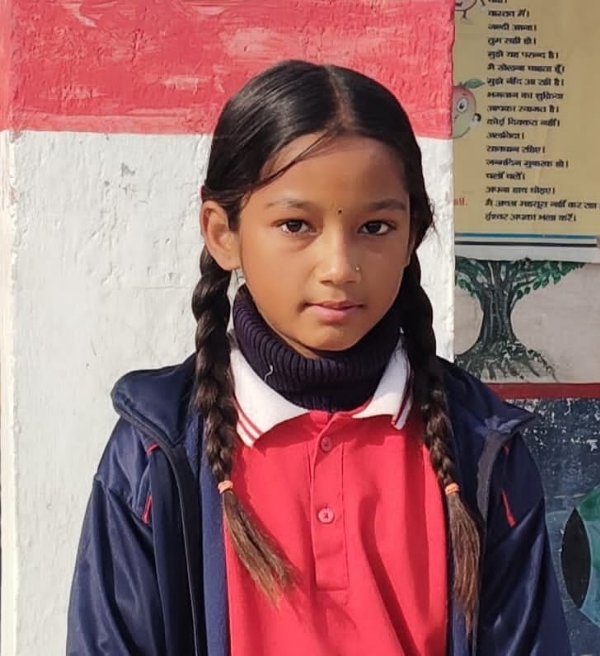 मुख्यमंत्री मेधावी छात्रवृत्ति योजना में चयनित छात्र करिश्मा