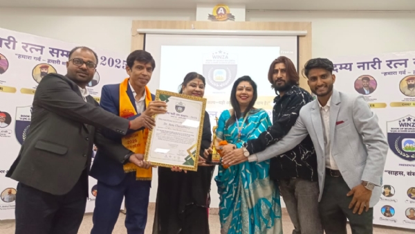 राजधानी जयपुर में नारी शक्ति का शंखनाद:अदम्य नारी रत्न सम्मान में चालीस विभूति सम्मानित