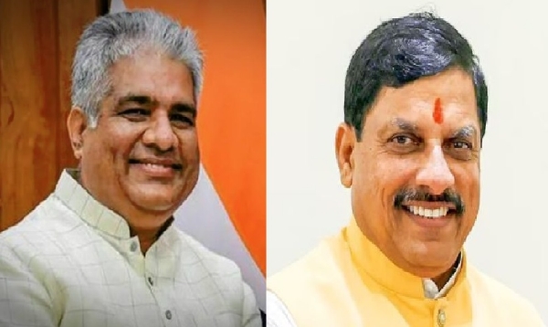 केन्द्रीय मंत्री भूपेन्द्र यादव और मुख्‍यमंत्री डॉ. मोहन यादव (फाइल फोटो)