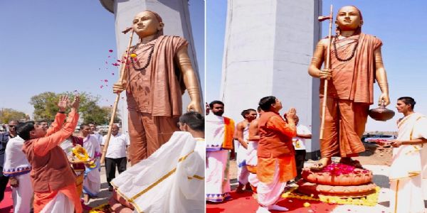 मध्यप्रदेशः - आचार्यशंकर प्रकाशोत्सवः ‘एकात्मा पर्व’ अद्य ओंकारेश्वरे प्रारभ्यते, आदेशात् प्रख्याताः सन्तः-ऋषिजनाः भागं ग्रहिष्यन्ति