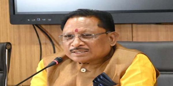 मुख्यमंत्री  सायः अद्य मंत्रालये विभागीयोपवेशने सम्मिलितः