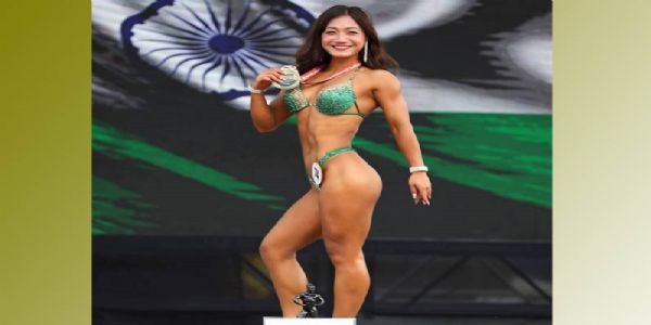 महिला बॉडी बिल्डिंग चैंपियनशिप-2025 : हिलांग याजिकः अजयत् एकं स्वर्णम् एकं रजतपदकम्