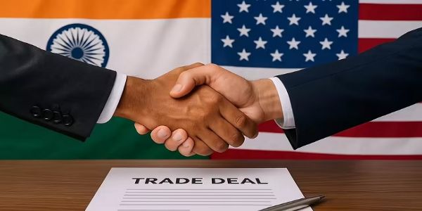 भारत-अमेरिका इत्येते राष्ट्रे व्यापारसहमते, ट्रंपस्य डेडलाइनतः पूर्वम् उघोषः संभवः