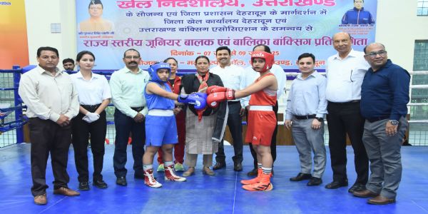 उत्तराखण्डं मुक्केबाजी-क्रीडायाः शक्तिकेन्द्रं जायमानमस्ति : रेखा आर्या