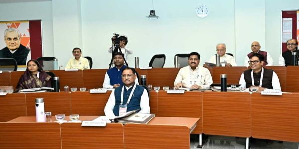 मुख्यमंत्रिणः सायस्य एवं च तन्मंत्रिमंडलस्य चिंतन शिविरं 2.0 समारब्धम्