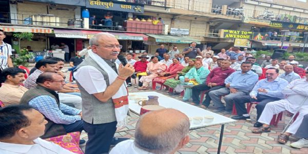 मुख्यमंत्री अशृणोत् निर्धनाश्रित खोखाधारकानां कथनम् - सुनील शर्मा बिट्टूः