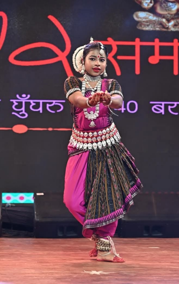 शिवली देवता की ओडिशी प्रस्तुति