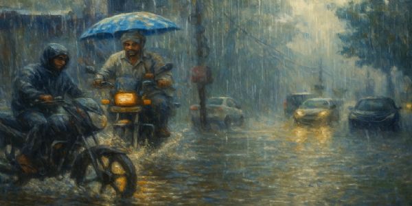 मानसूनस्य प्रस्थानात् पूर्वं मध्येप्रदेशे अतिवृष्टिः भविष्यति