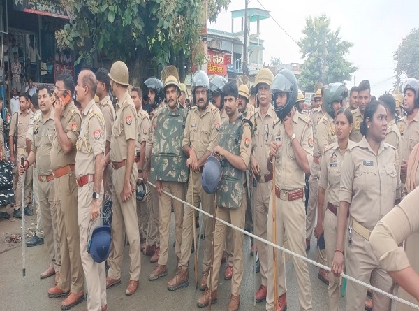 घटना के बाद इलाके में तैनात फोर्स