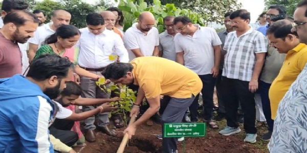 दमोहनगरे प्रधानमन्त्रिणः मोदिनः जन्मदिने सांसदेन लोधिना स्वच्छतायाः सन्देशः प्रदत्तः, वृक्षारोपणं च कृतम्