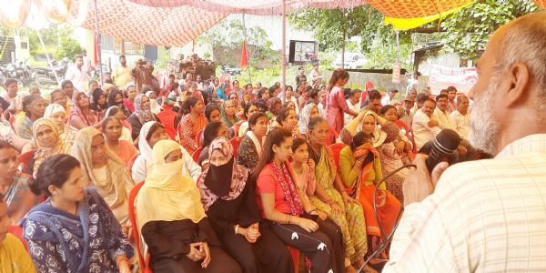 भूमि-अधिकारसम्मेलनं’ वृहद् रूपेण आयोजयितुं निर्णयः कृतः