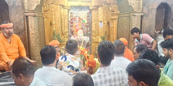 शारदीयनवरात्रिः : शक्तिपीठे देवीपाटने भक्तानां घोरसमुदायः, सुरक्षा–व्यवस्थायाः व्यापकः उपक्रमः