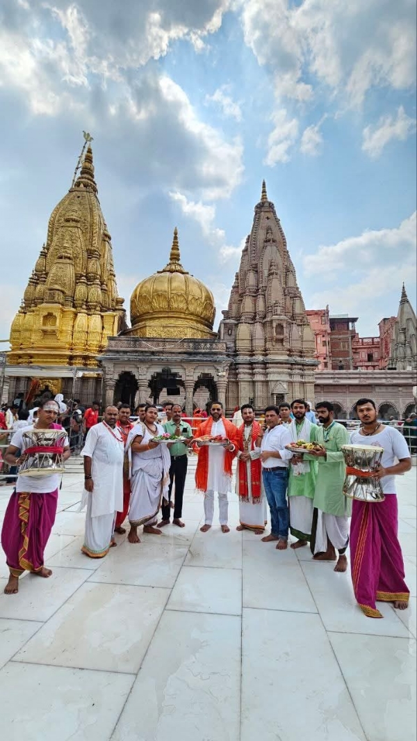 काशी विश्वनाथ धाम मे शक्ति आराधना