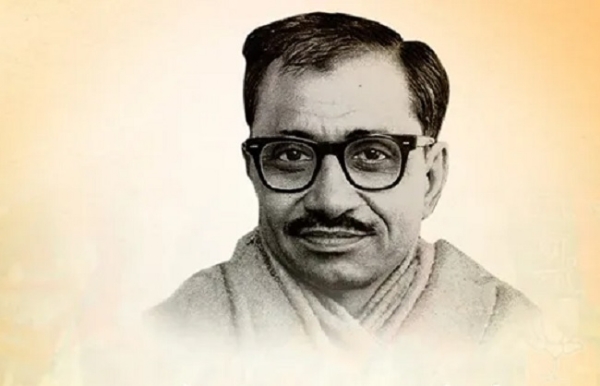पंडित दीनदयाल उपाध्याय (फाइल फोटो)।