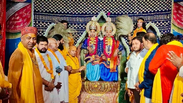 भगवान राम के वनगमन लीला मंचन
