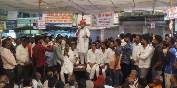 सूरज मालीप्रकरणे आंदोलने प्राप्नोत् कांग्रेसपक्षस्य राष्ट्रिय सचिवो धीरज गुर्जरः