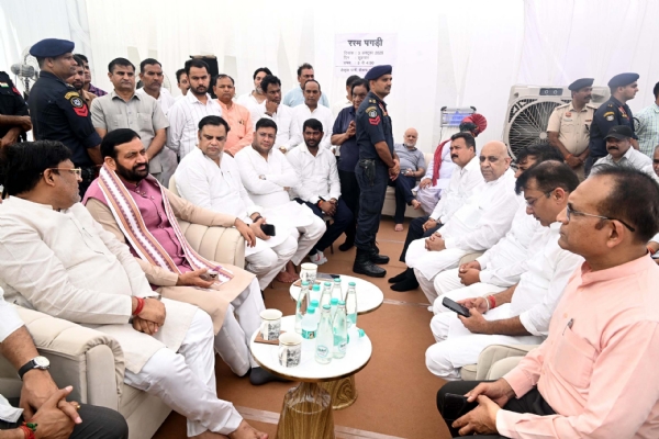 मुख्यमंत्री नायब सिंह सैनी मंत्री विपुल गोयल की भाभी के निधन पर शोक जताते हुए