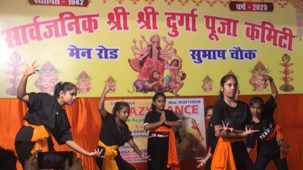 नृत्य में बच्चों ने मचाया धमाल