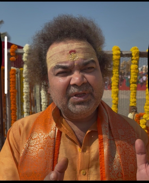 काशी विश्वनाथ मंदिर के महंत श्रीकांत मिश्रा