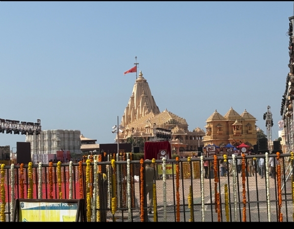 सोमनाथ मंदिर में स्वाभिमान पर्व