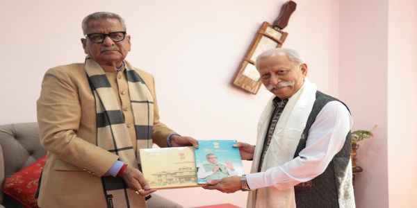 अरुणाचल प्रदेशस्य सिक्किमस्य च राज्यपालयोः शिष्टाचारमेलनम्