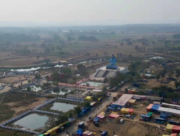 मेला का ड्रोन शॉट