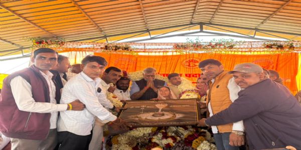 राज्य सर्वकारो ग्रामान् समृद्धान् कर्तुं संकल्पितः मंत्री पटेलः