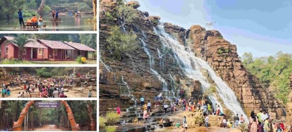 बस्तर में बीते चार महीने में 20 लाख से अधिक पर्यटक बस्तर पहुंच