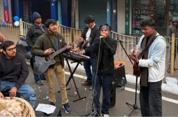 जैम एट स्ट्रीट पर शहर वासियों के सैलाब उमड़ा