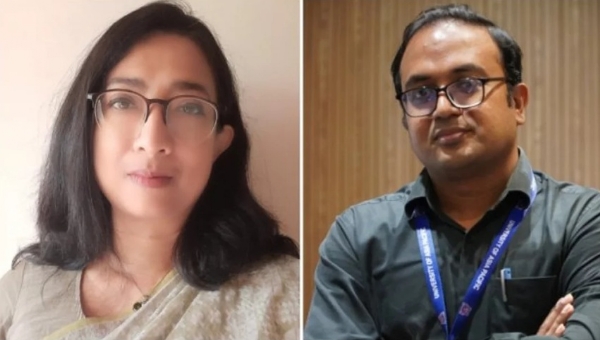 लाइका बशीर और डॉ. एएसएम मोहसिन (बाएं से दाएं)।