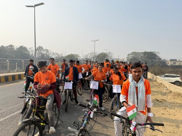 An inspirational cycle journey from BRD Medical College to AIIMS Gorakhpur An inspirational cycle journey from BRD Medical College to AIIMS Gorakhpur