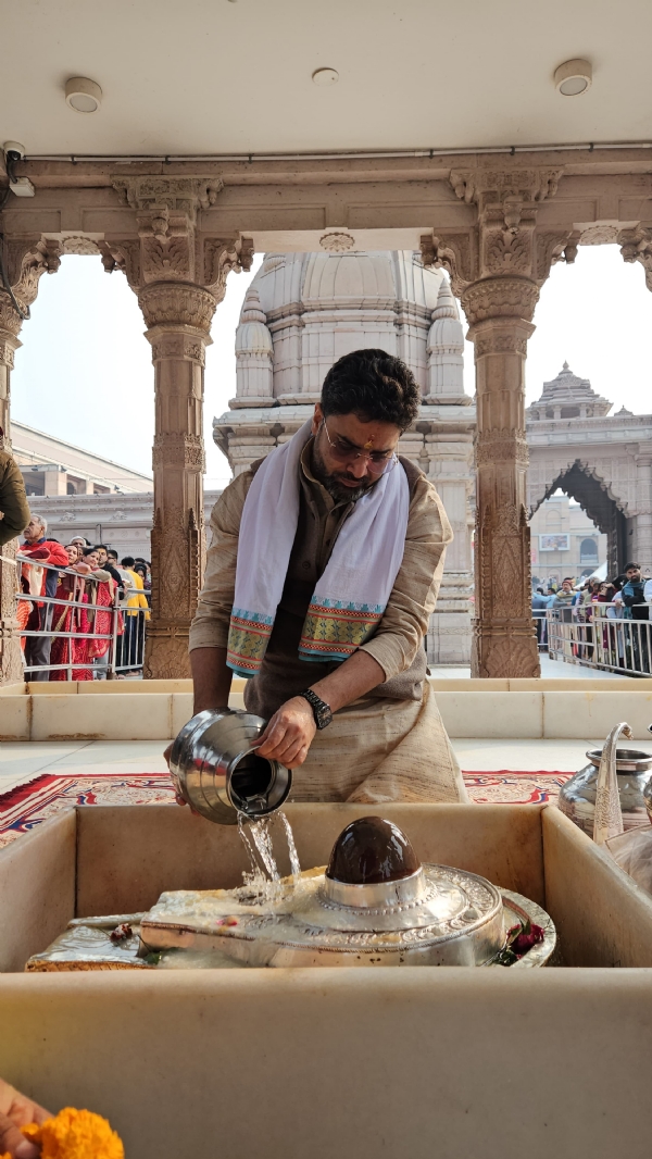 Monday Rudrabhishek of Avimukteshwa